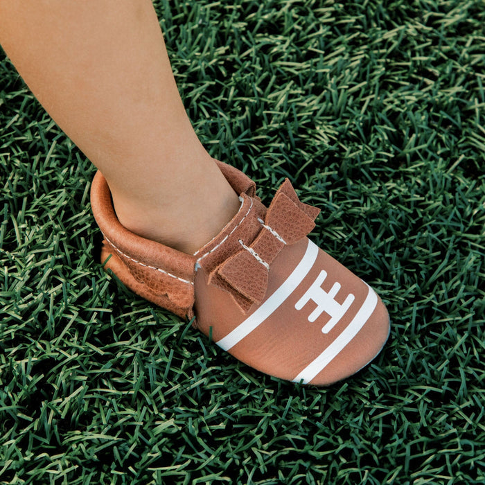 Touchdown II Bow Baby Shoe - Babies in Bloom