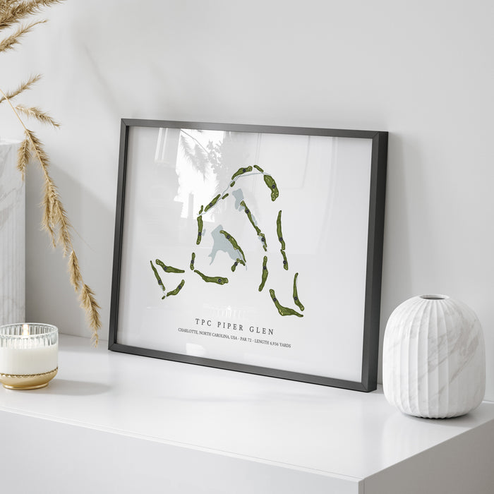 TPC Piper Glen | Golf Course Map | On Table