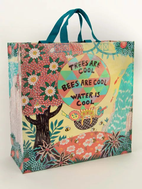 Trees and Bees Shopper Tote