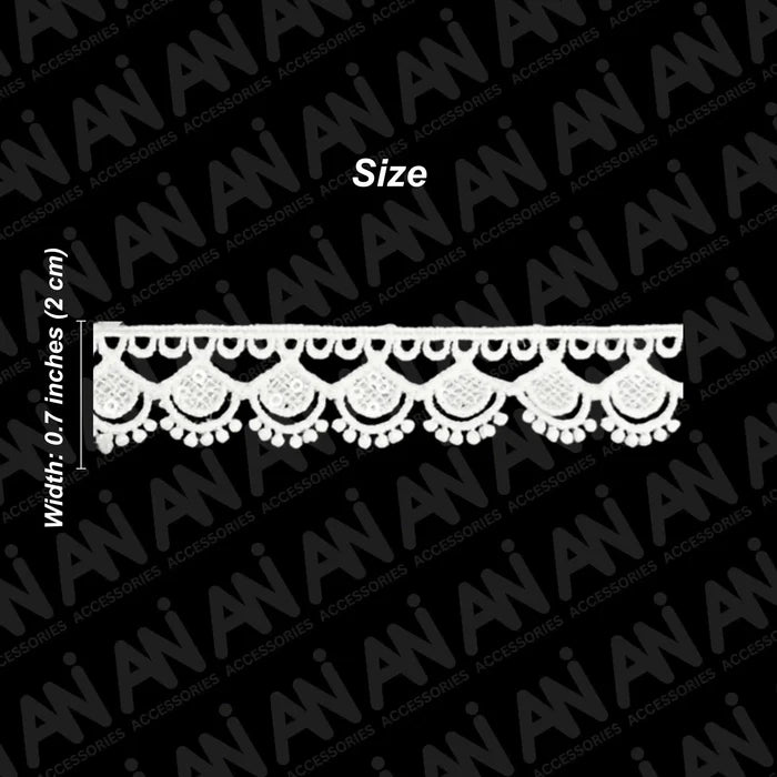 Trendy Latkan Cutwork Lace | 2 Meter