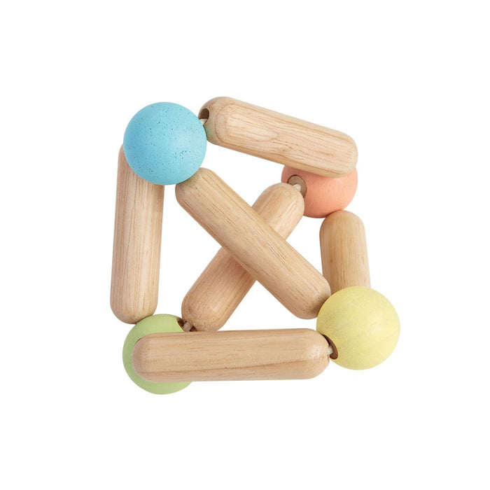 Triangle Clutching Toy - Pastel - Babies in Bloom