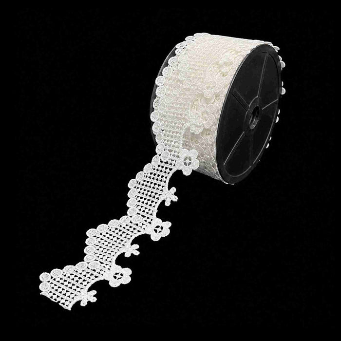 Triangle Shape Floral Cutwork Lace | SKU-K-2/629