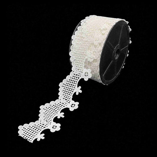 Triangle Shape Floral Cutwork Lace | SKU-K-2/629