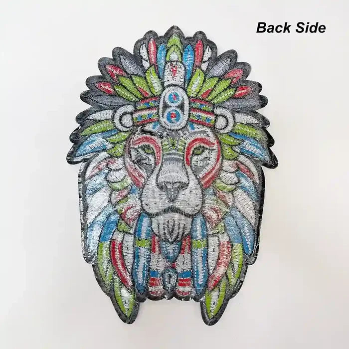 Tribal Inspire African Lion Patch