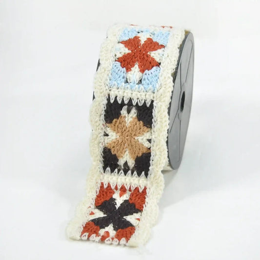 Tribal inspired Crochet Lace