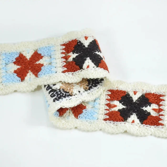 Tribal inspired Crochet Lace