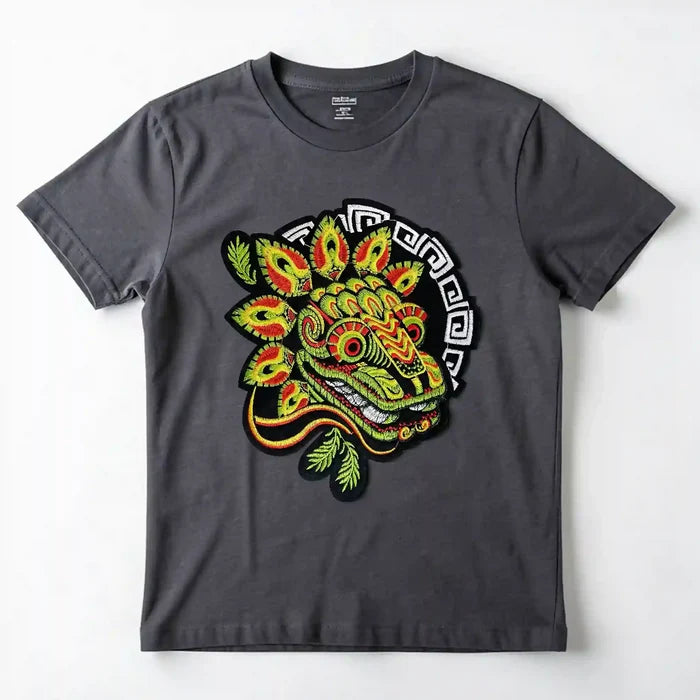 Tribal Mesoamerican Dragon Patch | SKU_P-1