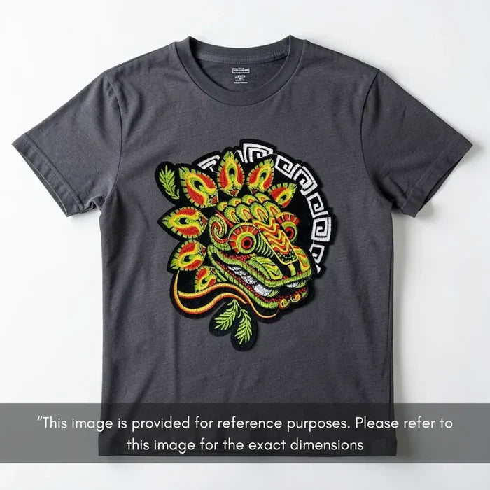 Tribal Mesoamerican Dragon Patch | SKU_P-1
