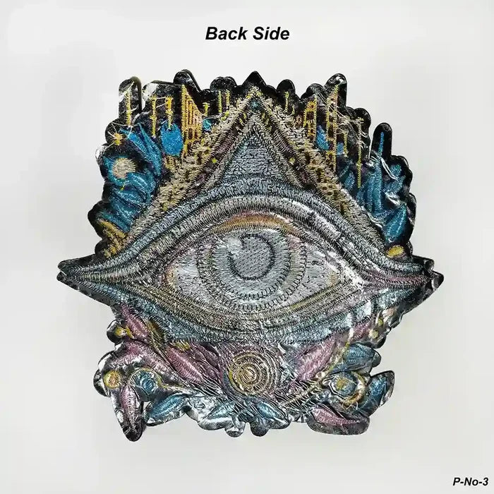 Trippy Third Eye Iron-On Patch