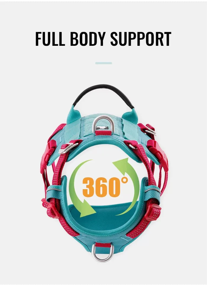 Truelove Escape-proof Reflective Tactic Dog Harness Model Number:TLH7011 - Dog.Dog.Cat.