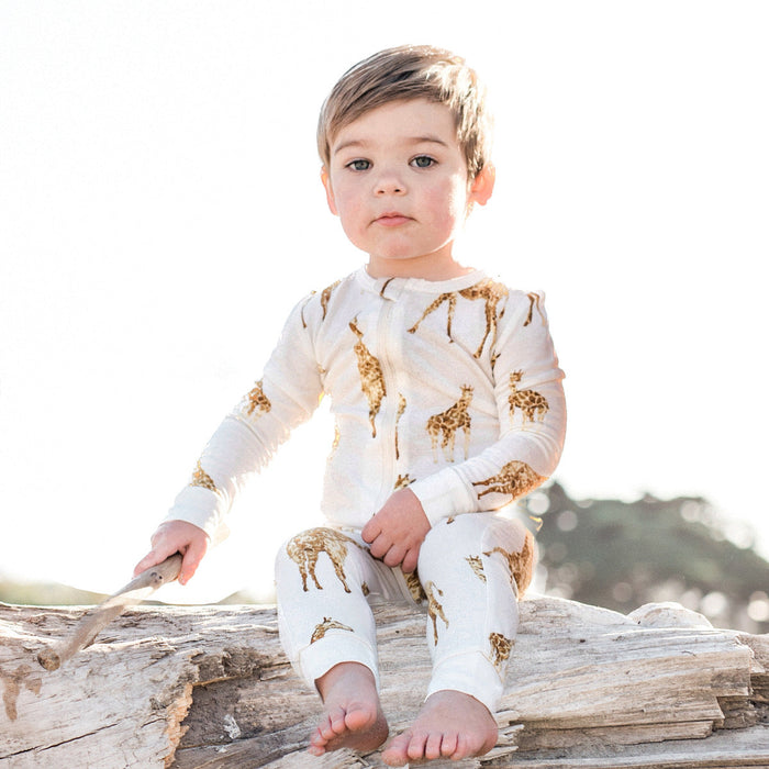 Tutu Elephant Bamboo Zipper Pajama - Babies in Bloom