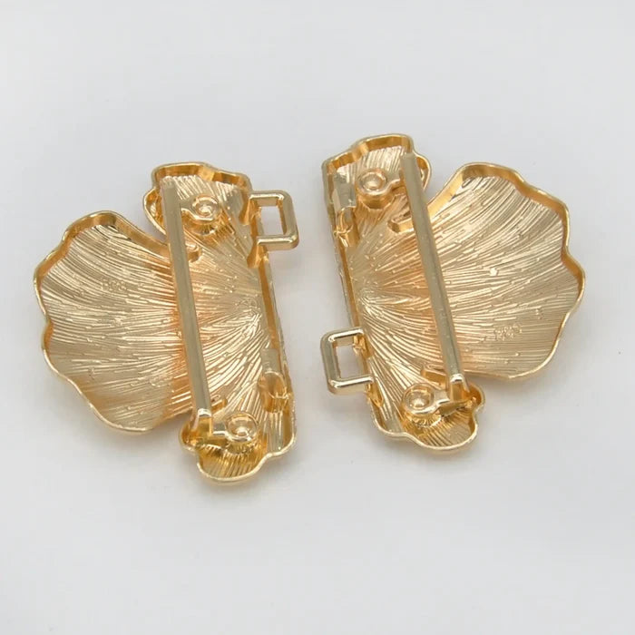 Two Part Floral Design Buckle