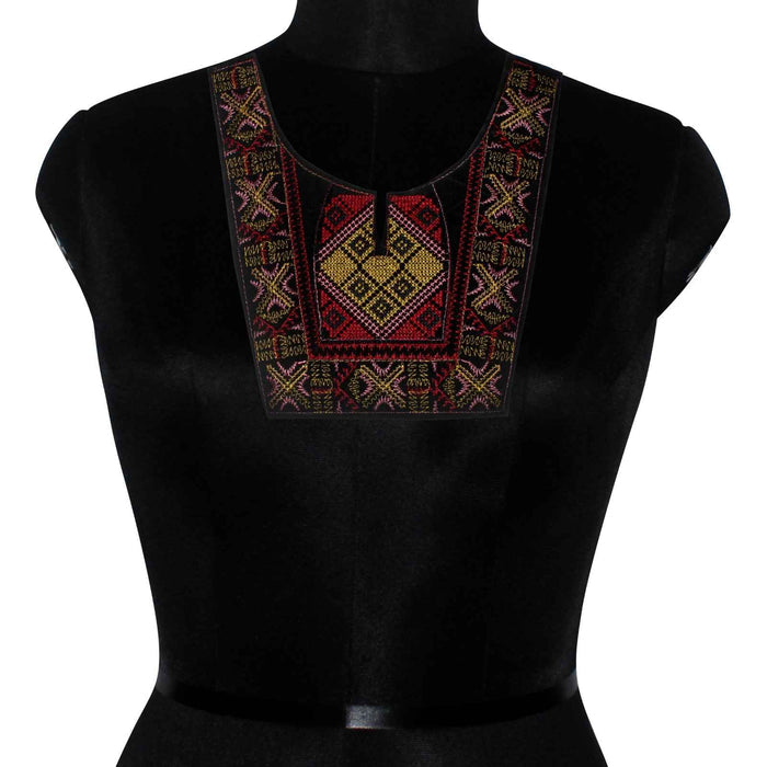 Designer U shape embroidery neckline enhancing kurtis and suits with rich ethnic craftsmanship for festive wear styling