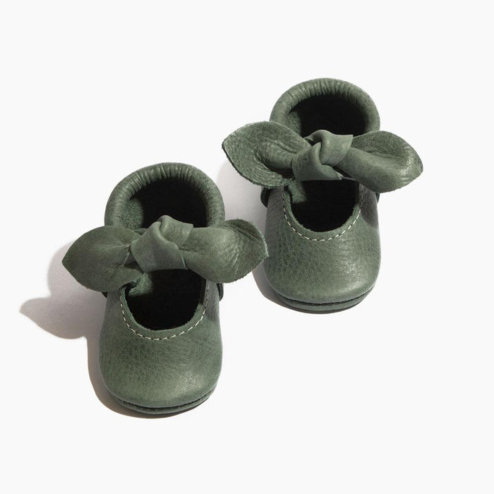 Uinta Knotted Bow Baby Shoe - Babies in Bloom