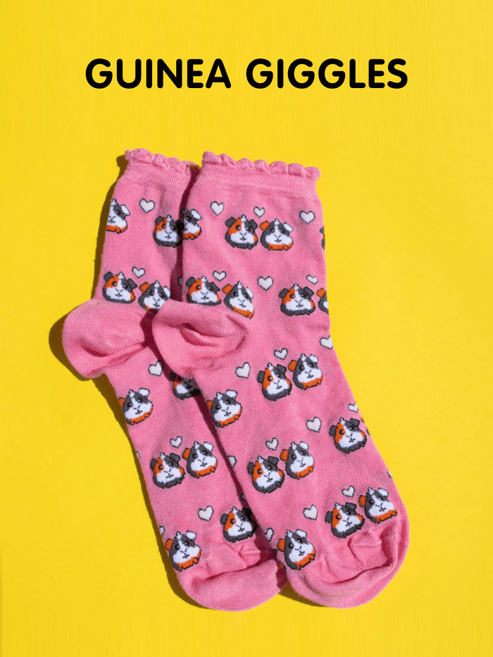 Ultimate Bamboo Ankle Socks - Guinea Giggles