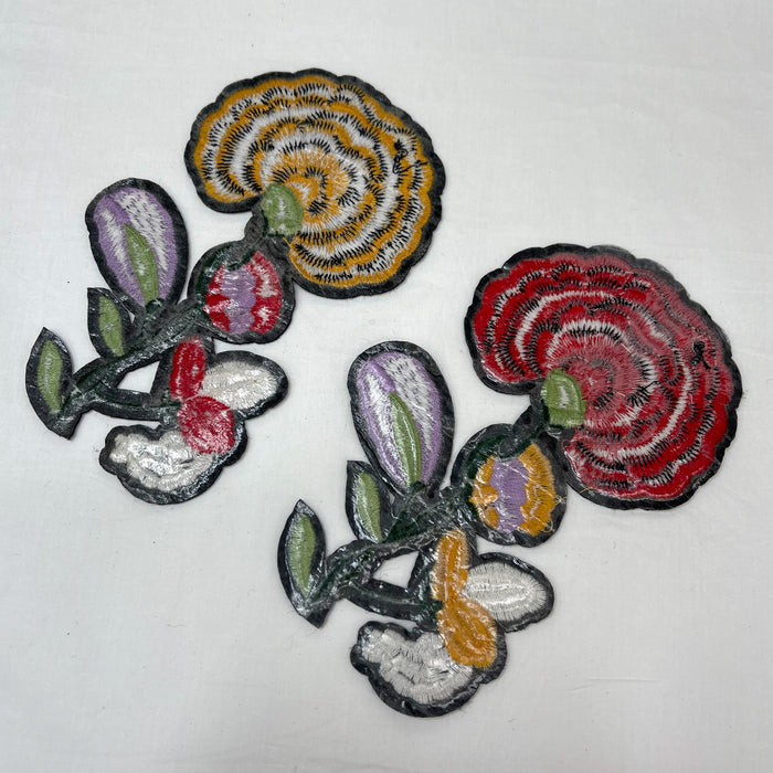 Unique Blossom Design Sew Patch