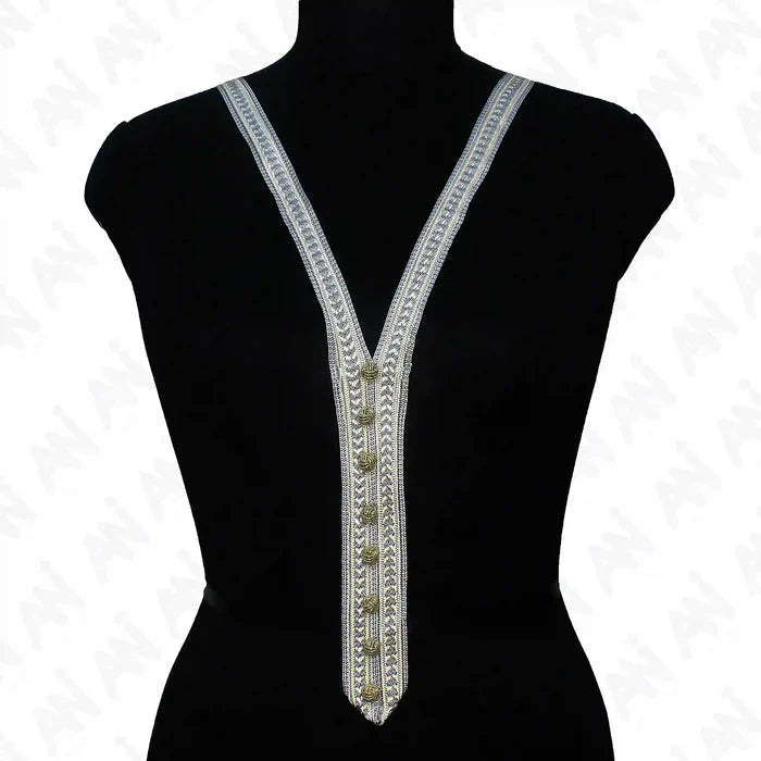 V-Neck with Extended Placket