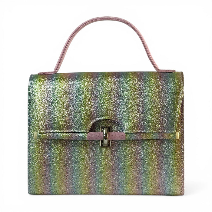 Valerie and Matching Malibu Pastel Glitter Wide Fit