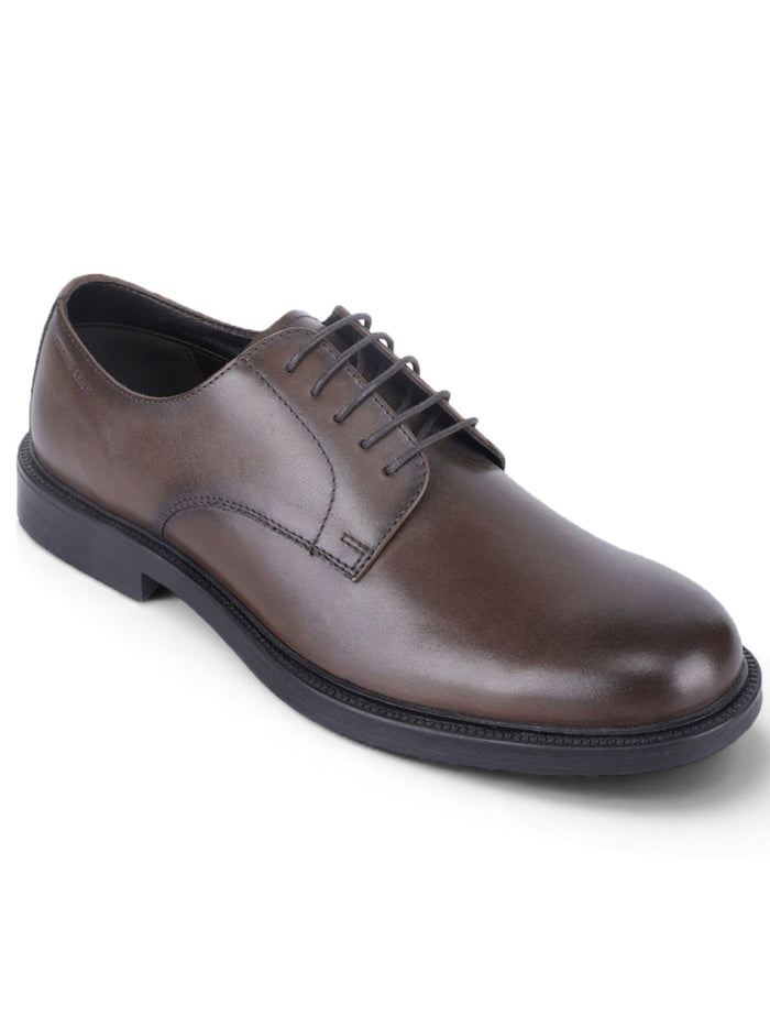 Vance Brown Lace Up Derby  Shoes| Premium Genuine Leather Formal Shoes |TC-2655BR