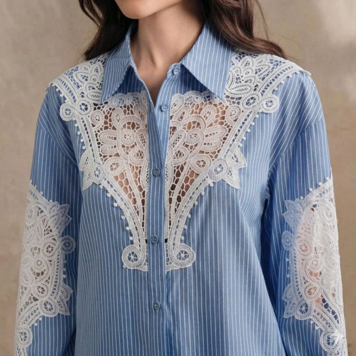 Victorian Bodice Applique | Yoke lace set