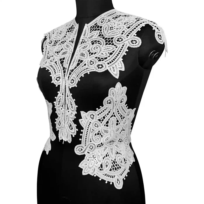 Victorian Bodice Applique | Yoke lace set