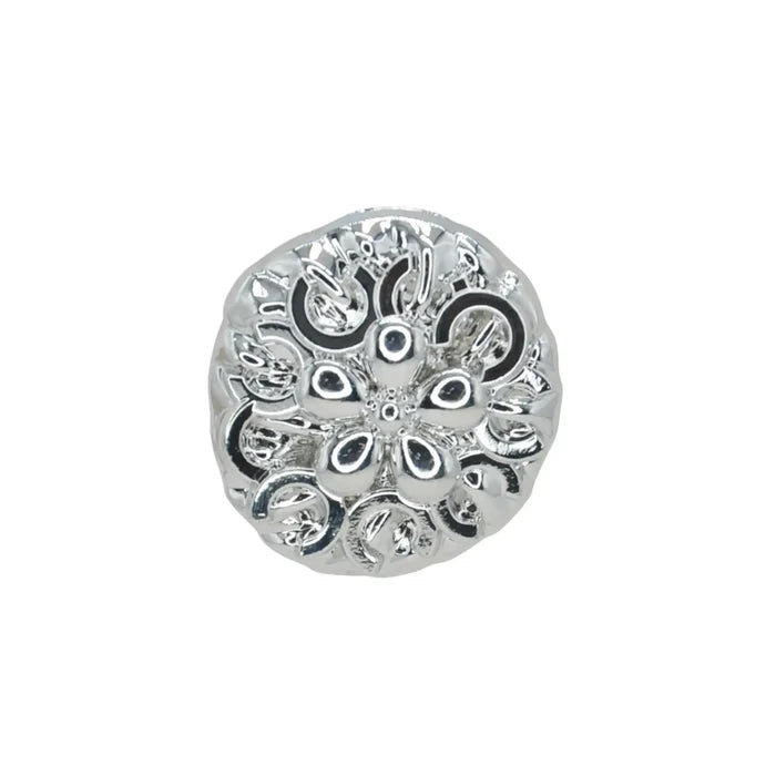 18mm(28L) / Silver / 8 Pieces