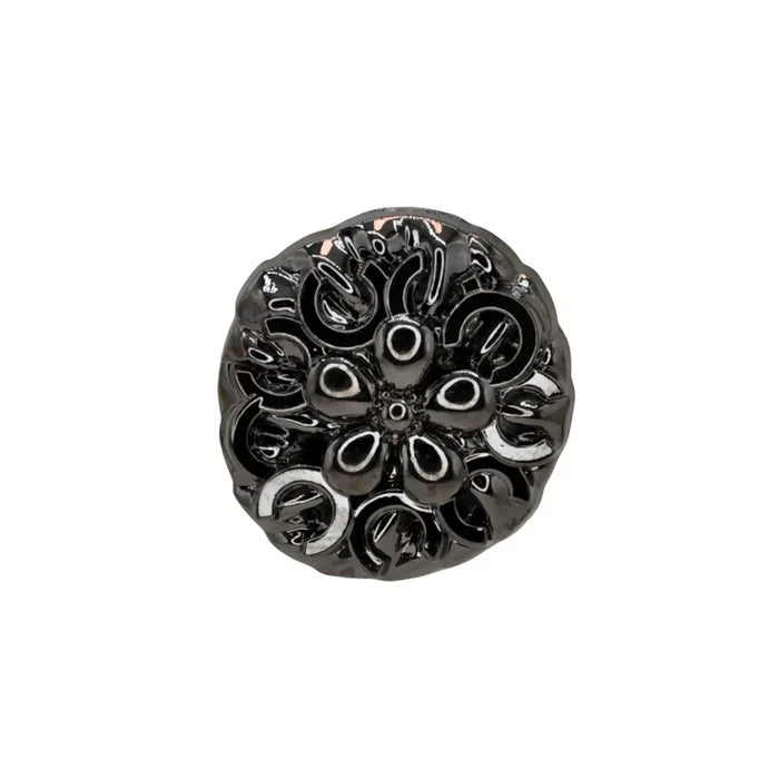 18mm(28L) / Gun Metal / 8 Pieces