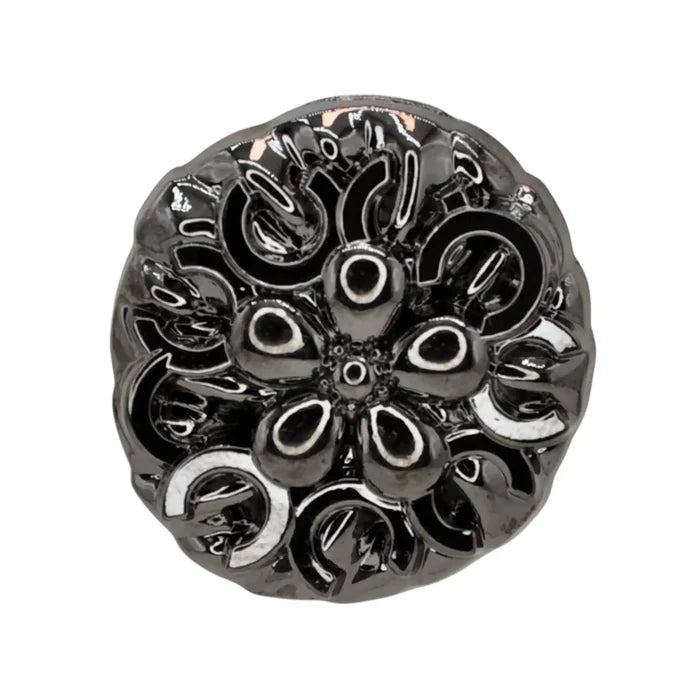 23mm(36L) / Gun Metal / 8 Pieces