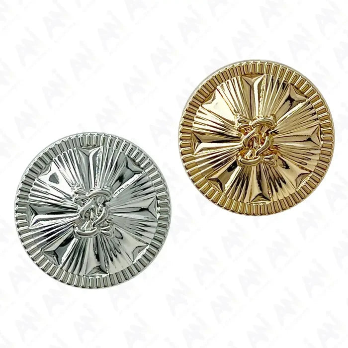 Vintage-Style Buttons for Clothing and Accessories | 18mm(28L) & 23mm(36L)