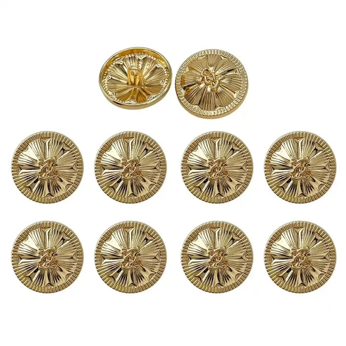 Vintage-Style Buttons for Clothing and Accessories | 18mm(28L) & 23mm(36L)