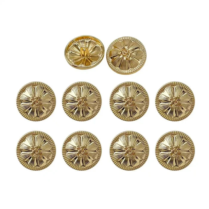 Vintage-Style Buttons for Clothing and Accessories | 18mm(28L) & 23mm(36L)