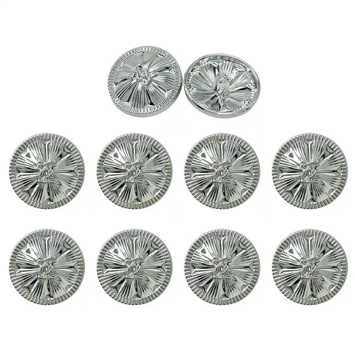 Vintage-Style Buttons for Clothing and Accessories | 18mm(28L) & 23mm(36L)