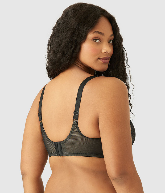 Visual Effects Minimizer Bra Black
