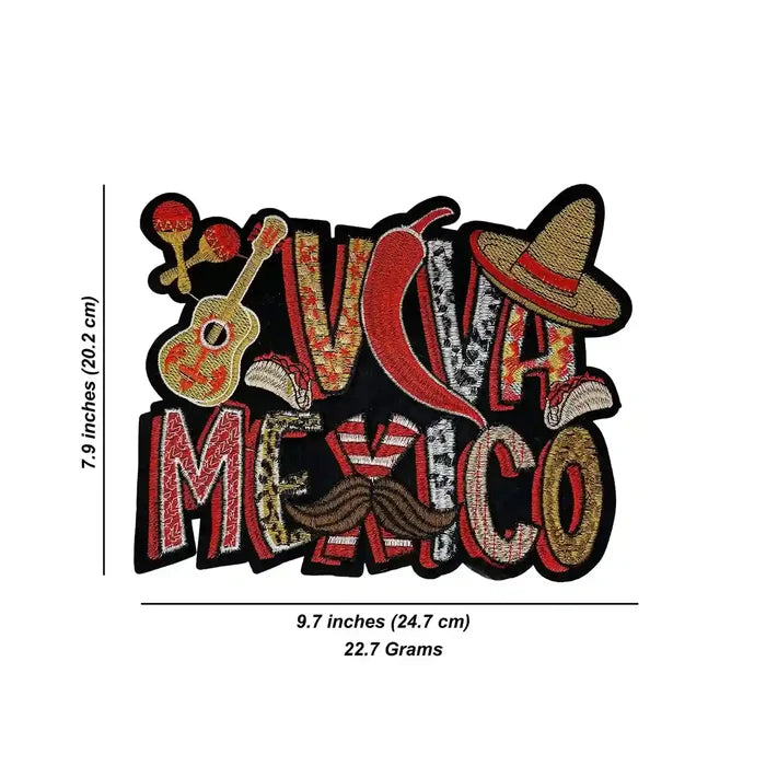Viva Red Chilly Mexico Hot-Fix