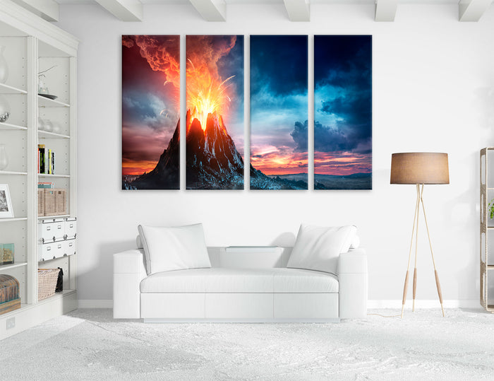 Volcanoes Canvas Print #7591