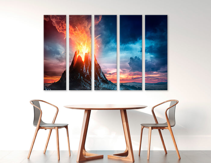 Volcanoes Canvas Print #7591
