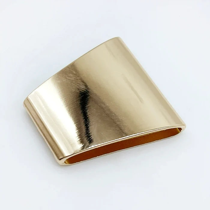 Wavy Gold Slider Buckle