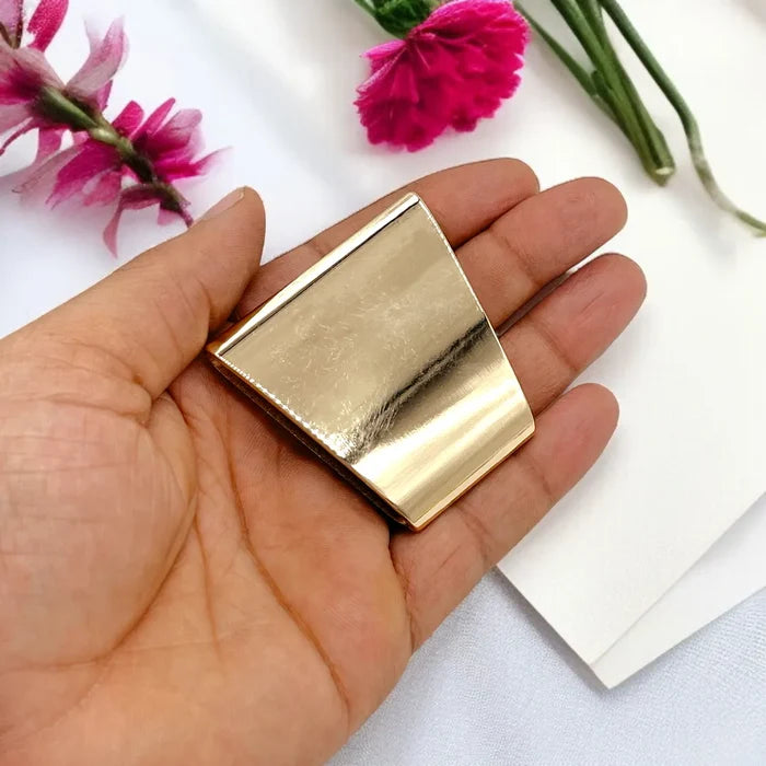 Wavy Gold Slider Buckle