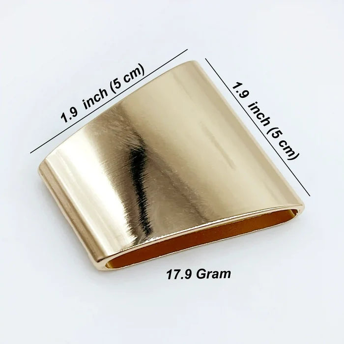 Wavy Gold Slider Buckle