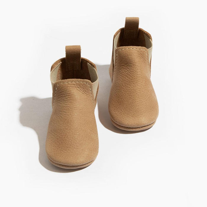 Weathered Brown Chelsea Boot Baby Shoe - Babies in Bloom