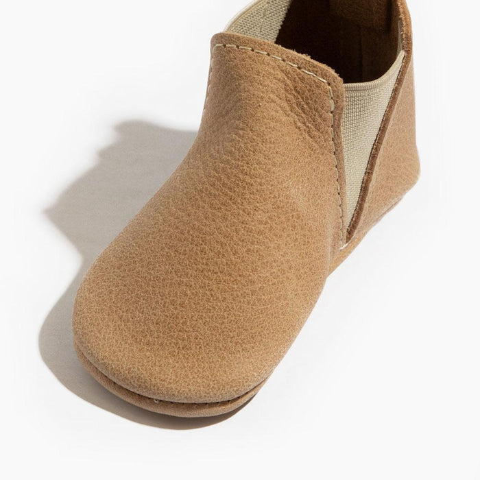 Weathered Brown Chelsea Boot Baby Shoe - Babies in Bloom