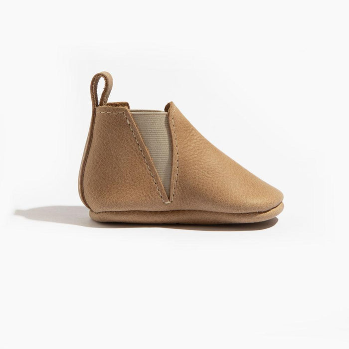 Weathered Brown Chelsea Boot Baby Shoe - Babies in Bloom