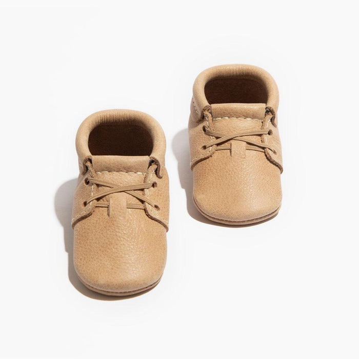 Weathered Brown Oxford Baby Shoe - Babies in Bloom