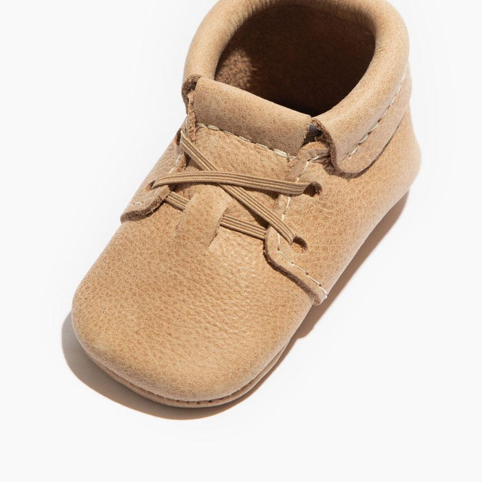 Weathered Brown Oxford Baby Shoe - Babies in Bloom