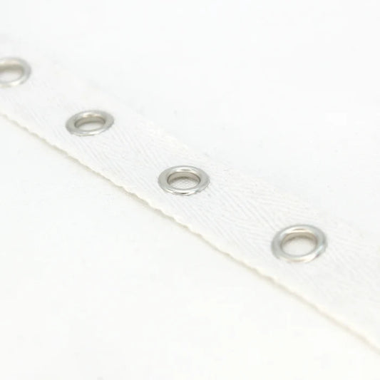 White Eyelet Tape