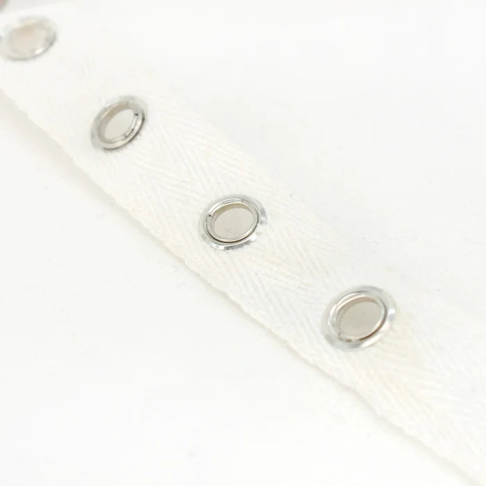 White Eyelet Tape