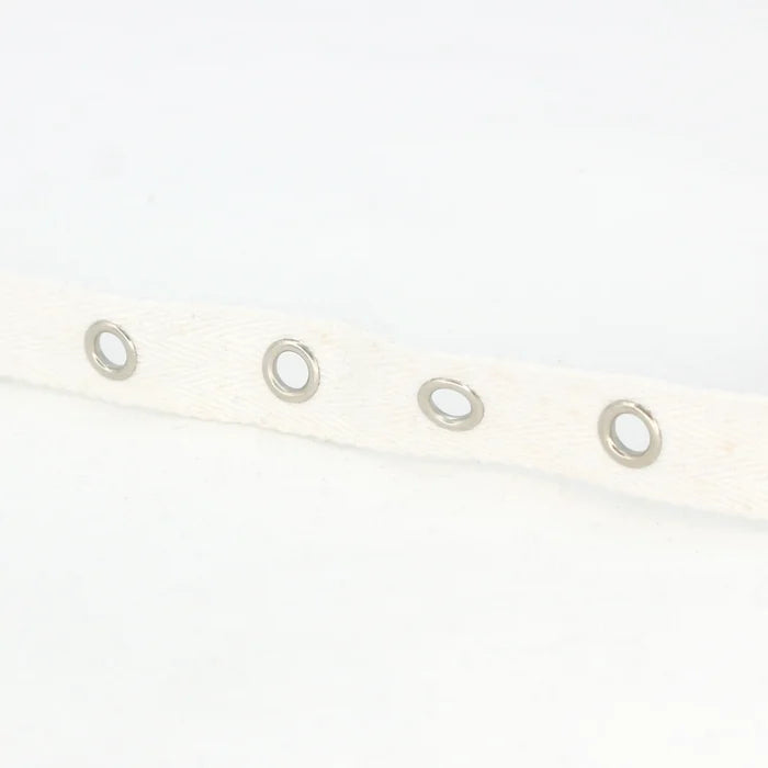 White Eyelet Tape