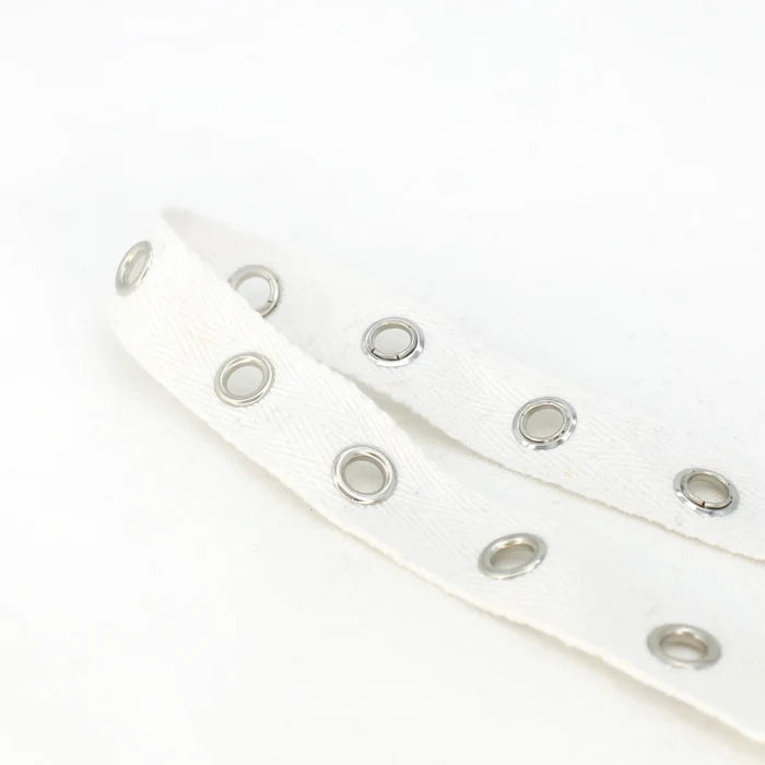 White Eyelet Tape