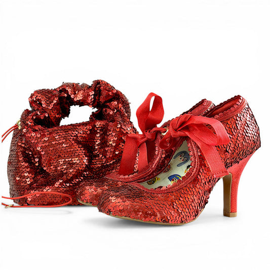 Willow and Matching Hollywood Red Sequin