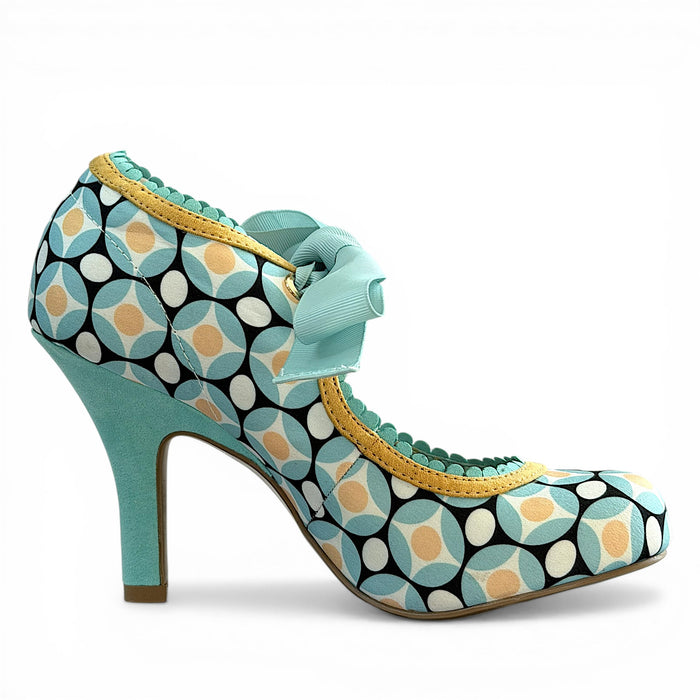 Willow (Aqua Geometric)